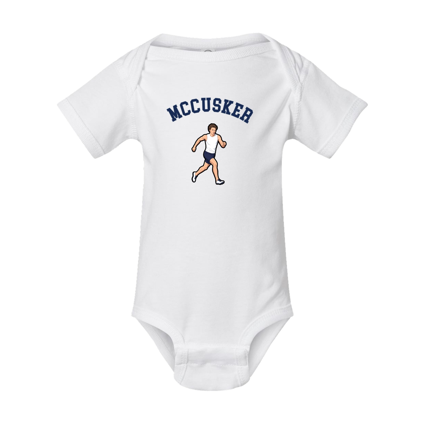 Baby Onesie — Shirsey Arch in White