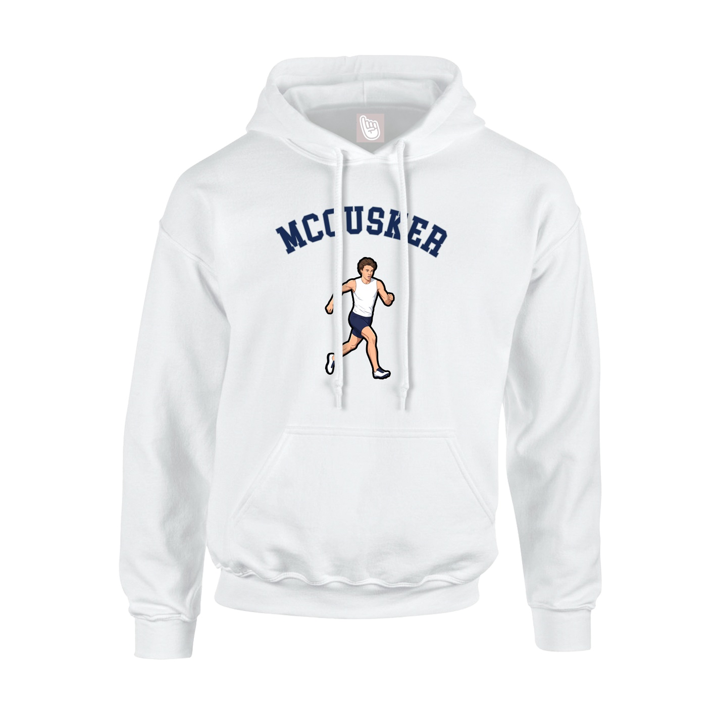 Hoodie — Shirsey Arch in White