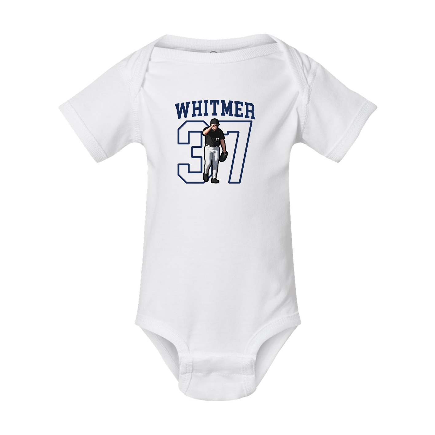 Baby Onesie — Shirsey in White