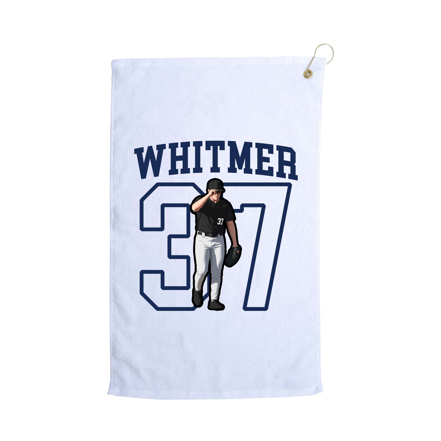 Golf Towel — Shirsey in White