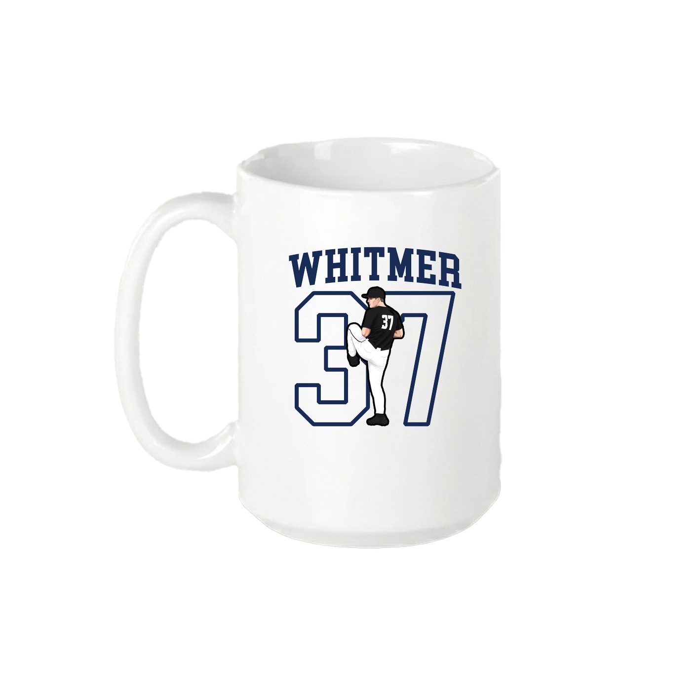 15oz Coffee Mug — Shirsey in White