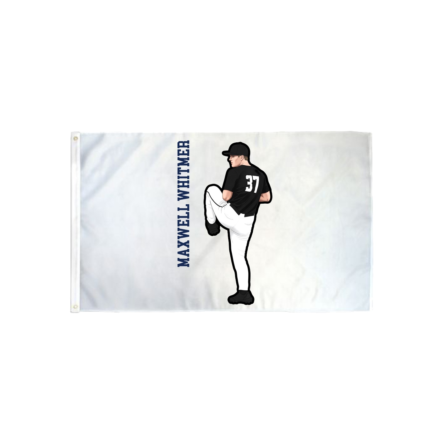 3x5 Flag — Name Vertical in Classic