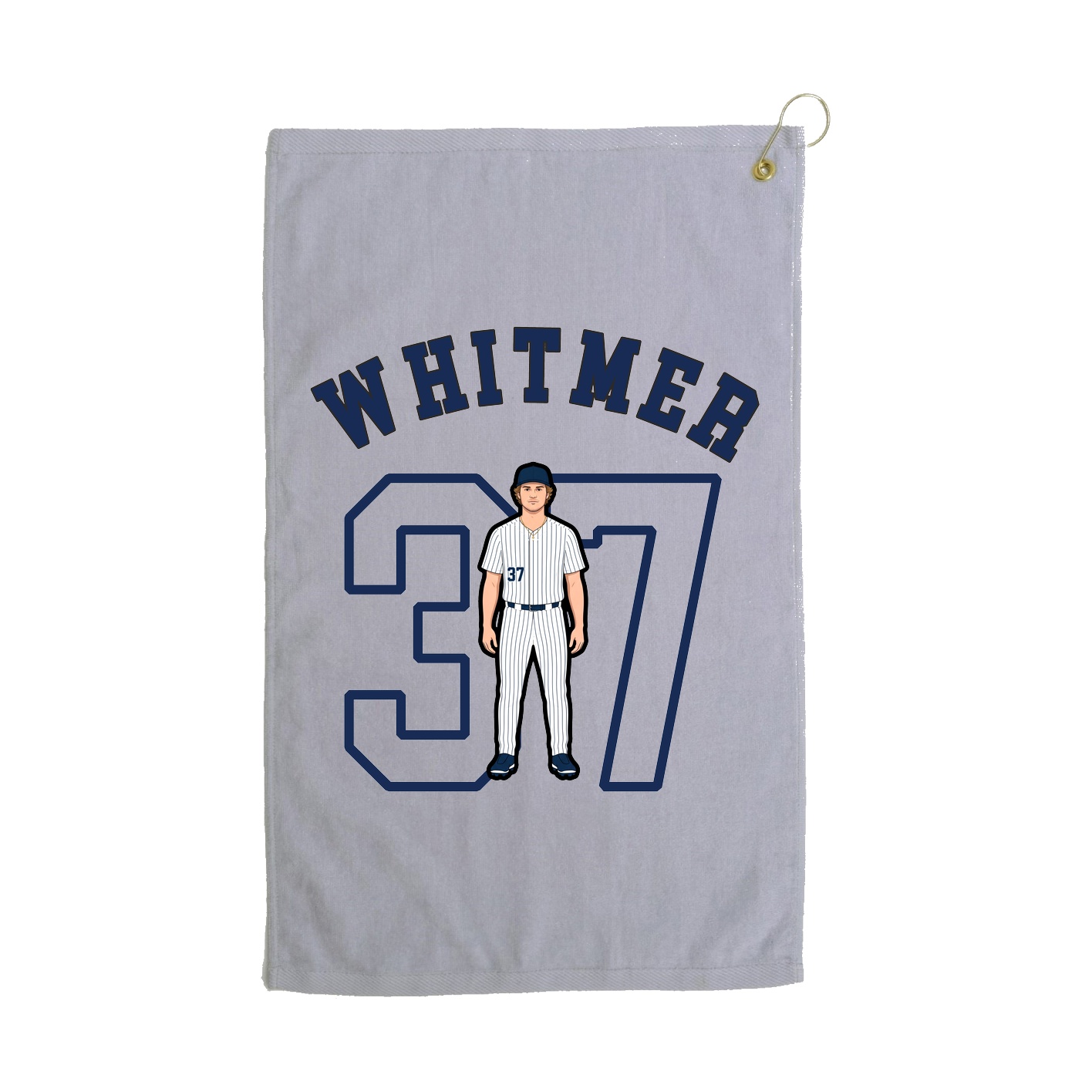 Golf Towel — Shirsey Arch in Grey
