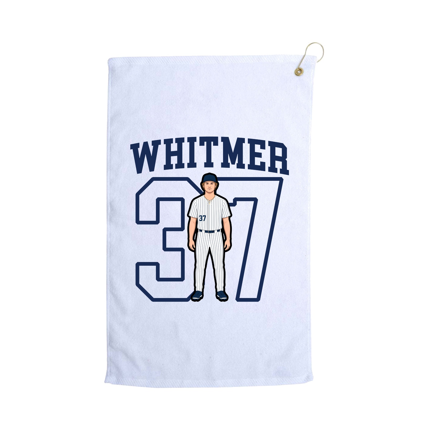 Golf Towel — Shirsey in White