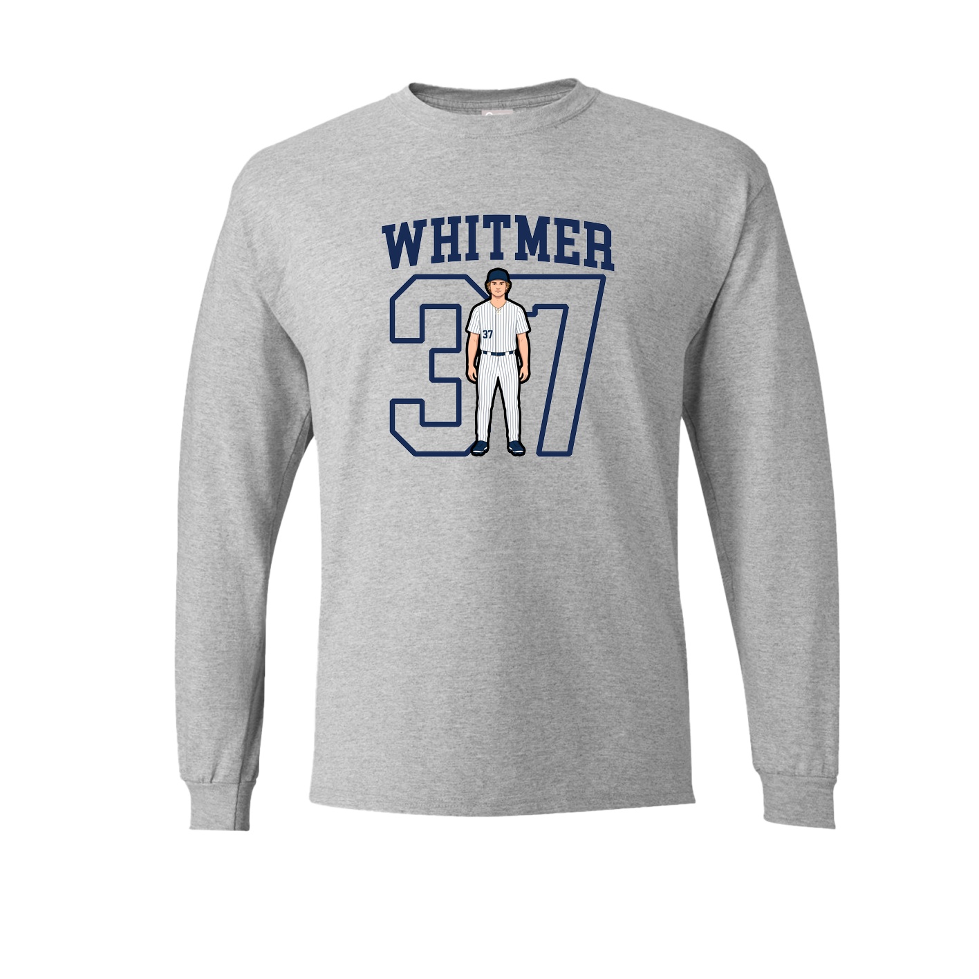 Long Sleeve Tee — Shirsey in Grey