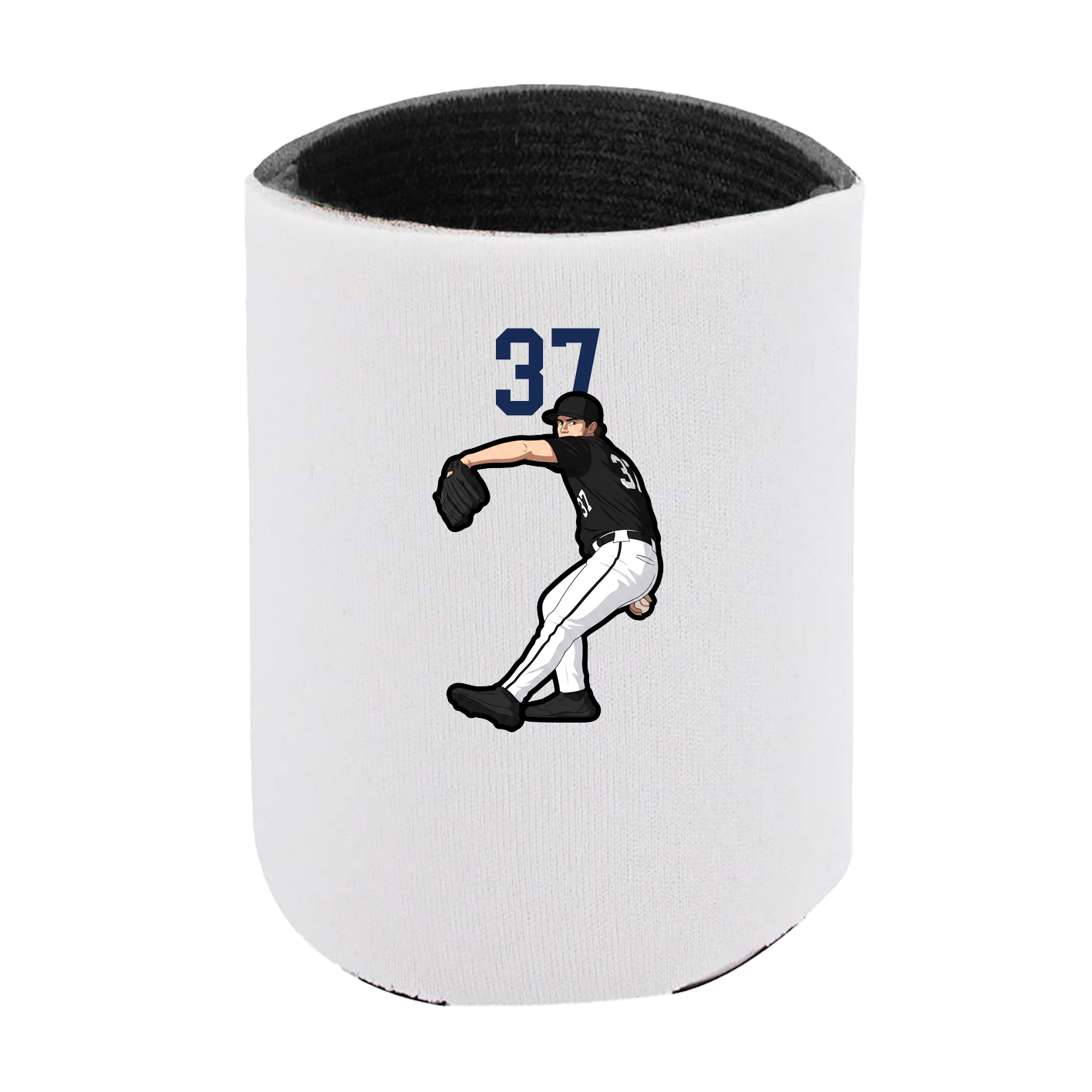 Can Holder — Number Top in White