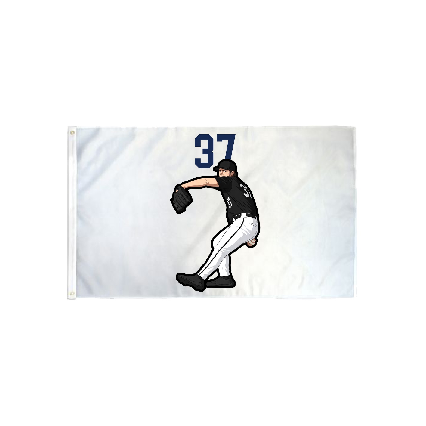 3x5 Flag — Number Top in Classic