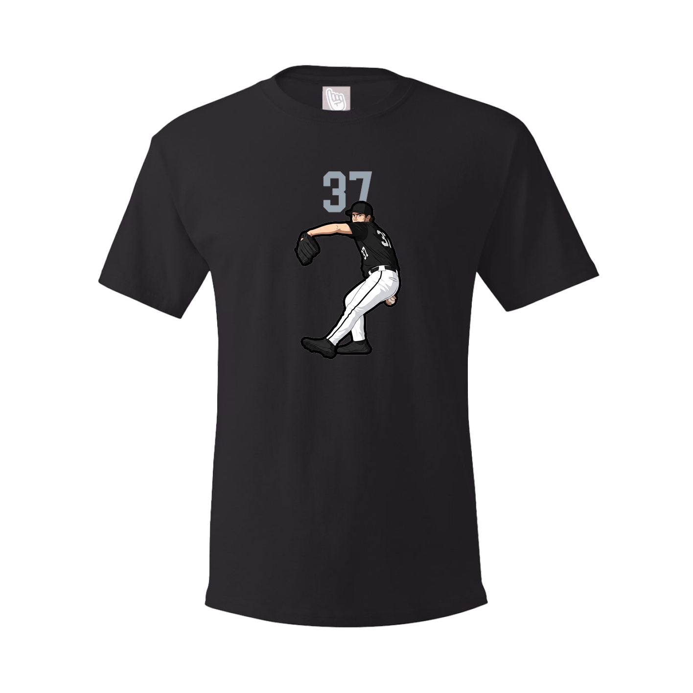 Tee — Number Top in Black