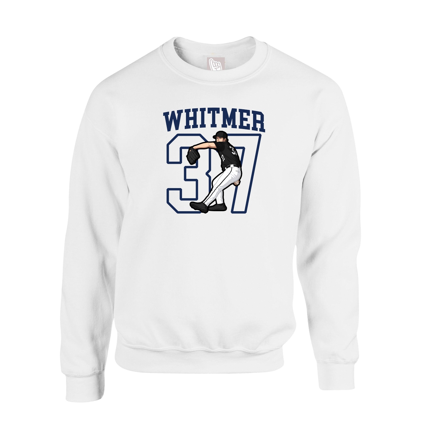 Fleece Crew — Shirsey in White