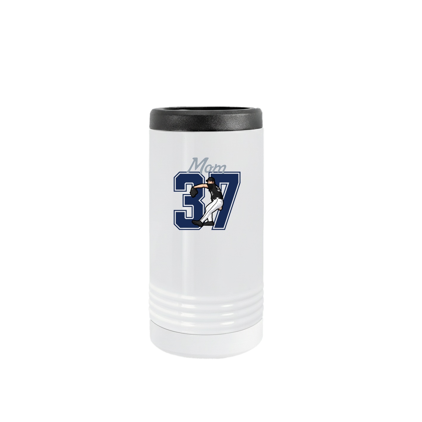 Slim Beverage Holder — Mothers Day Shirsey in White