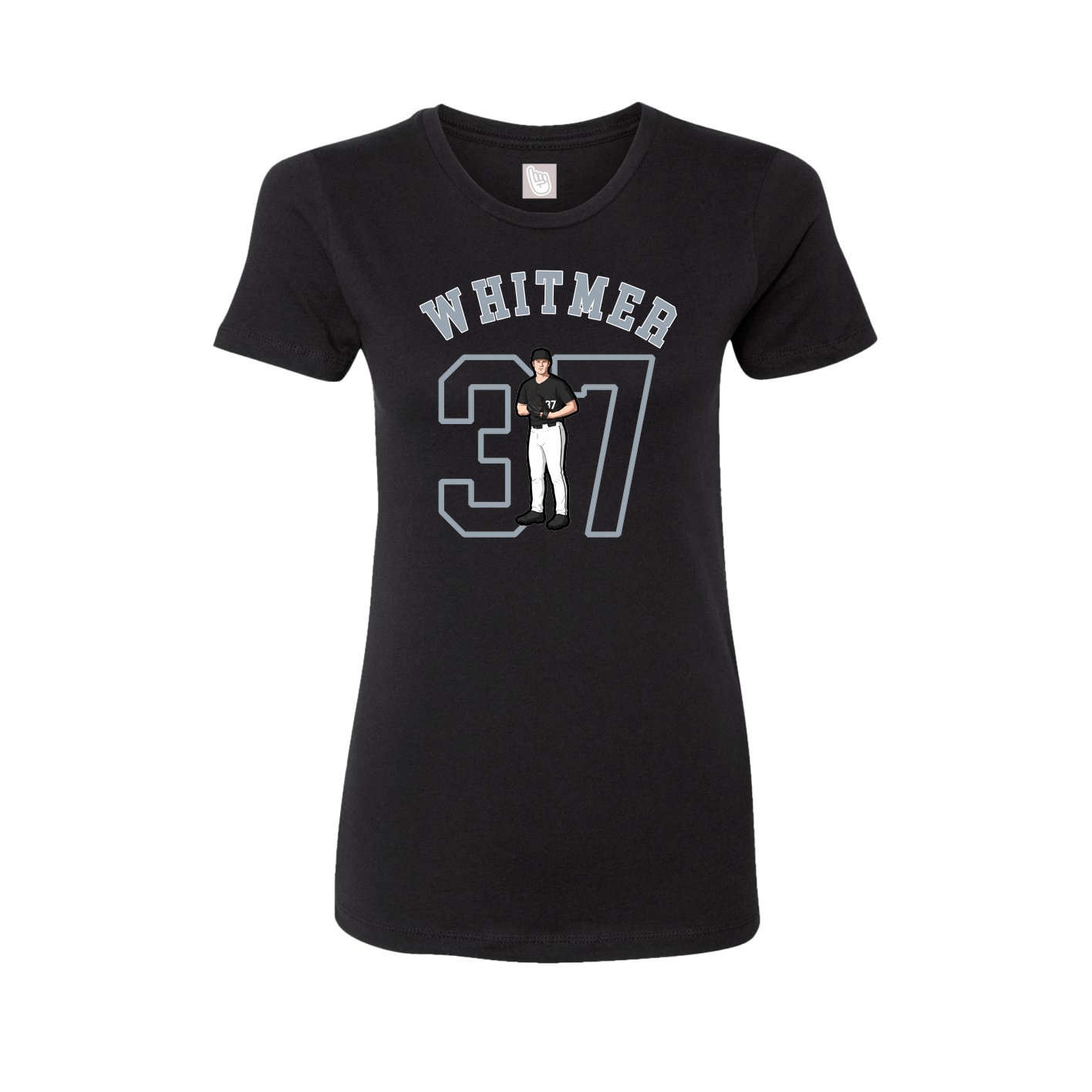 Womens Tee — Shirsey Arch in Black