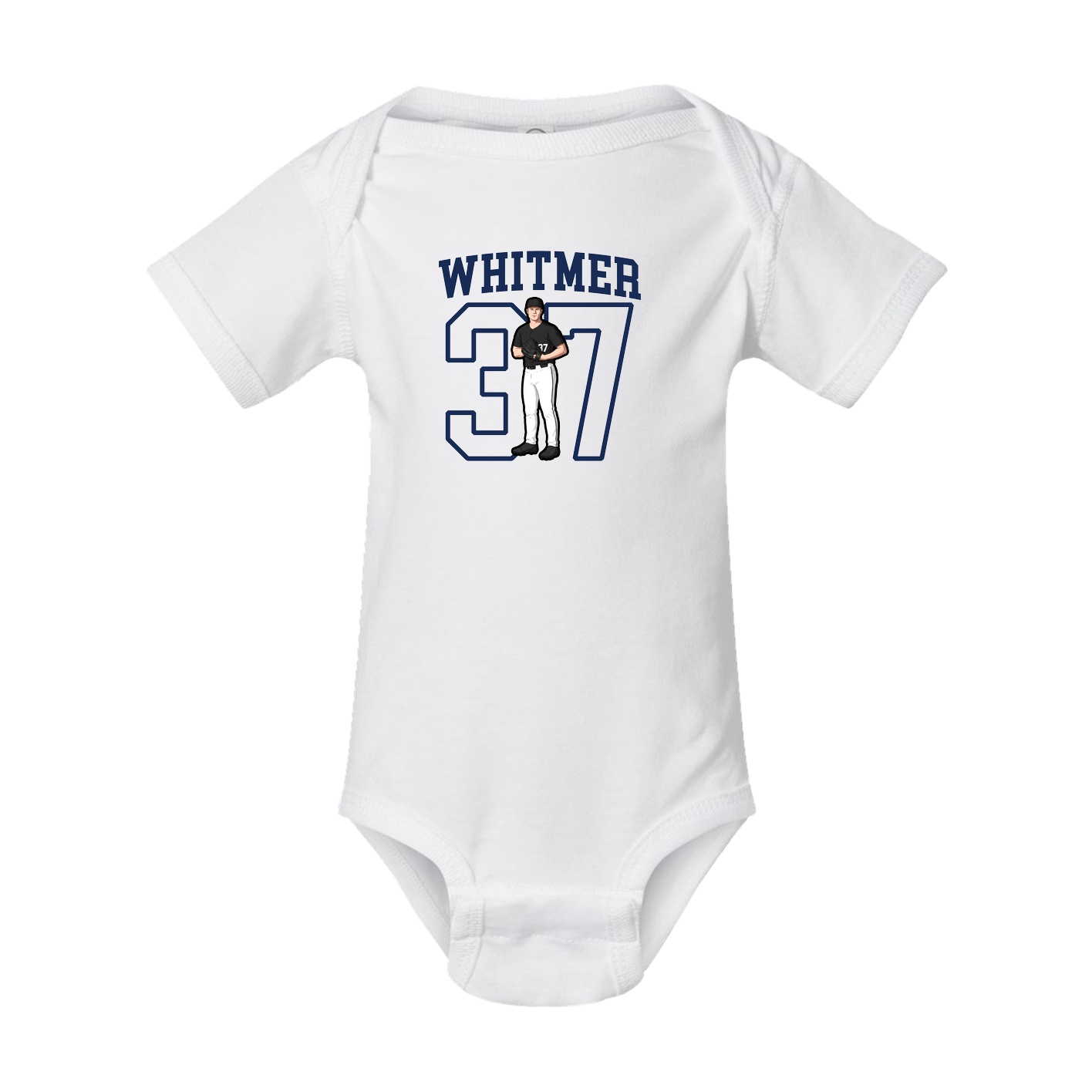 Baby Onesie — Shirsey in White