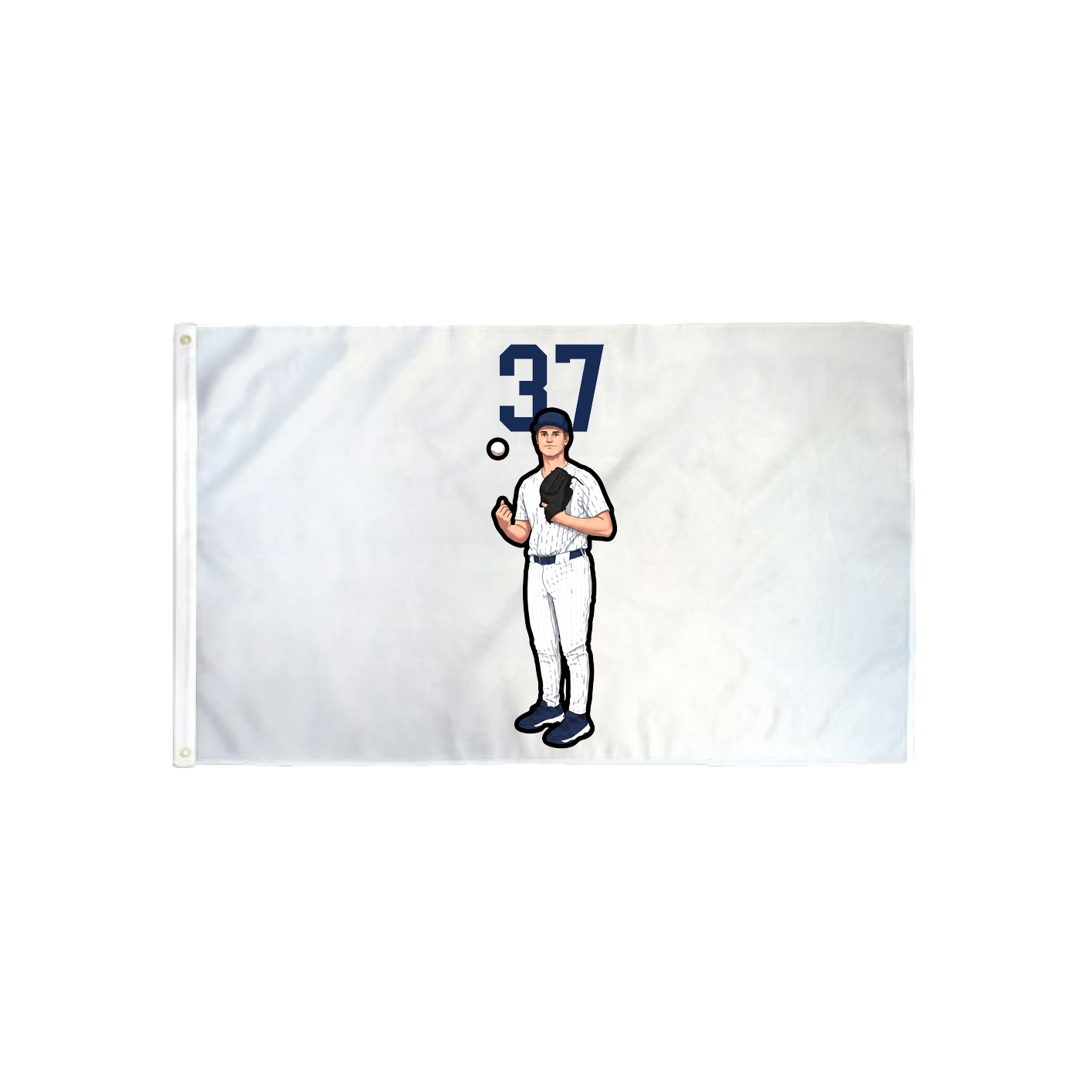 3x5 Flag — Number Top in Classic