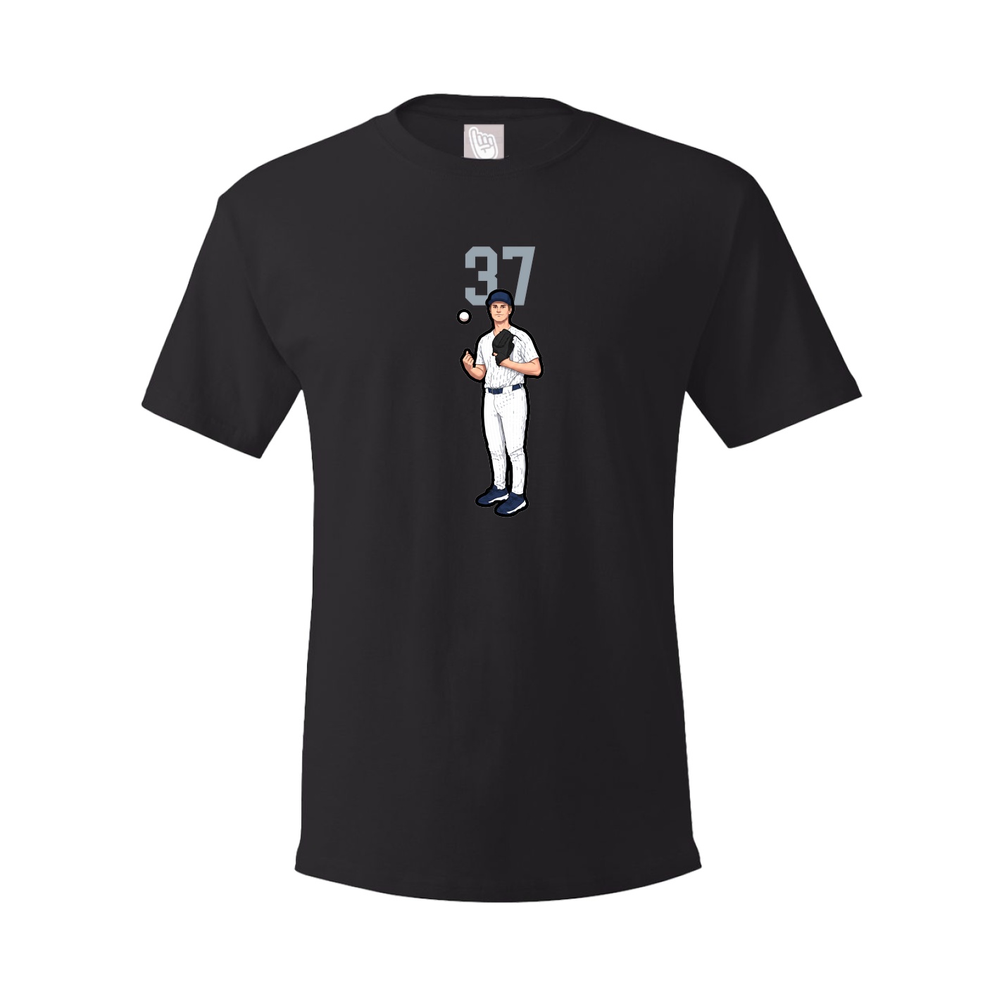 Tee — Number Top in Black