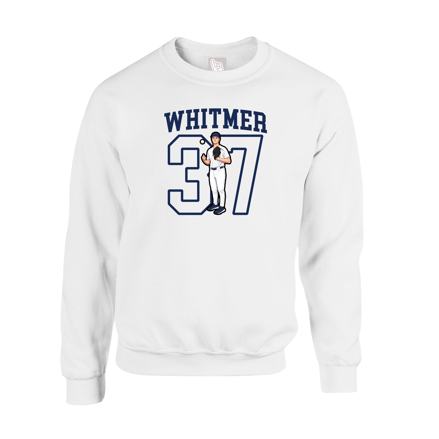 Fleece Crew — Shirsey in White