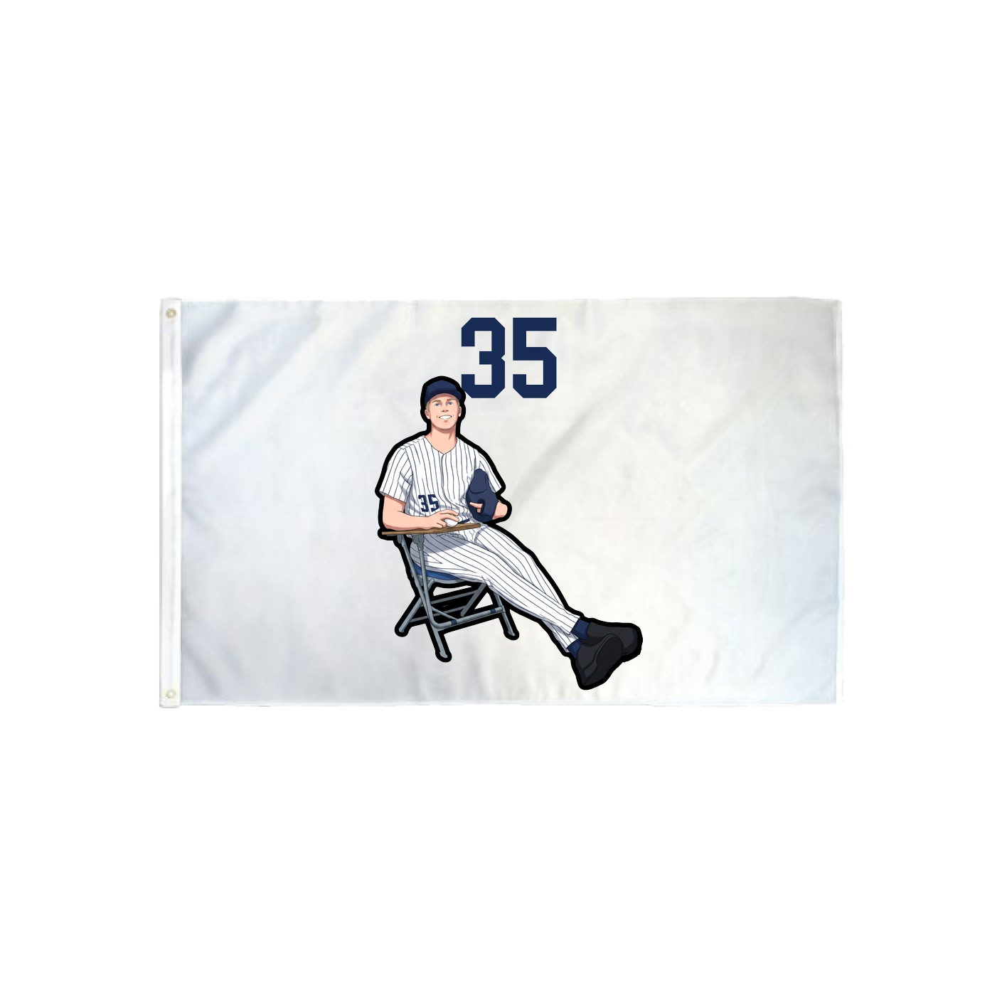 3x5 Flag — Number Top in Classic