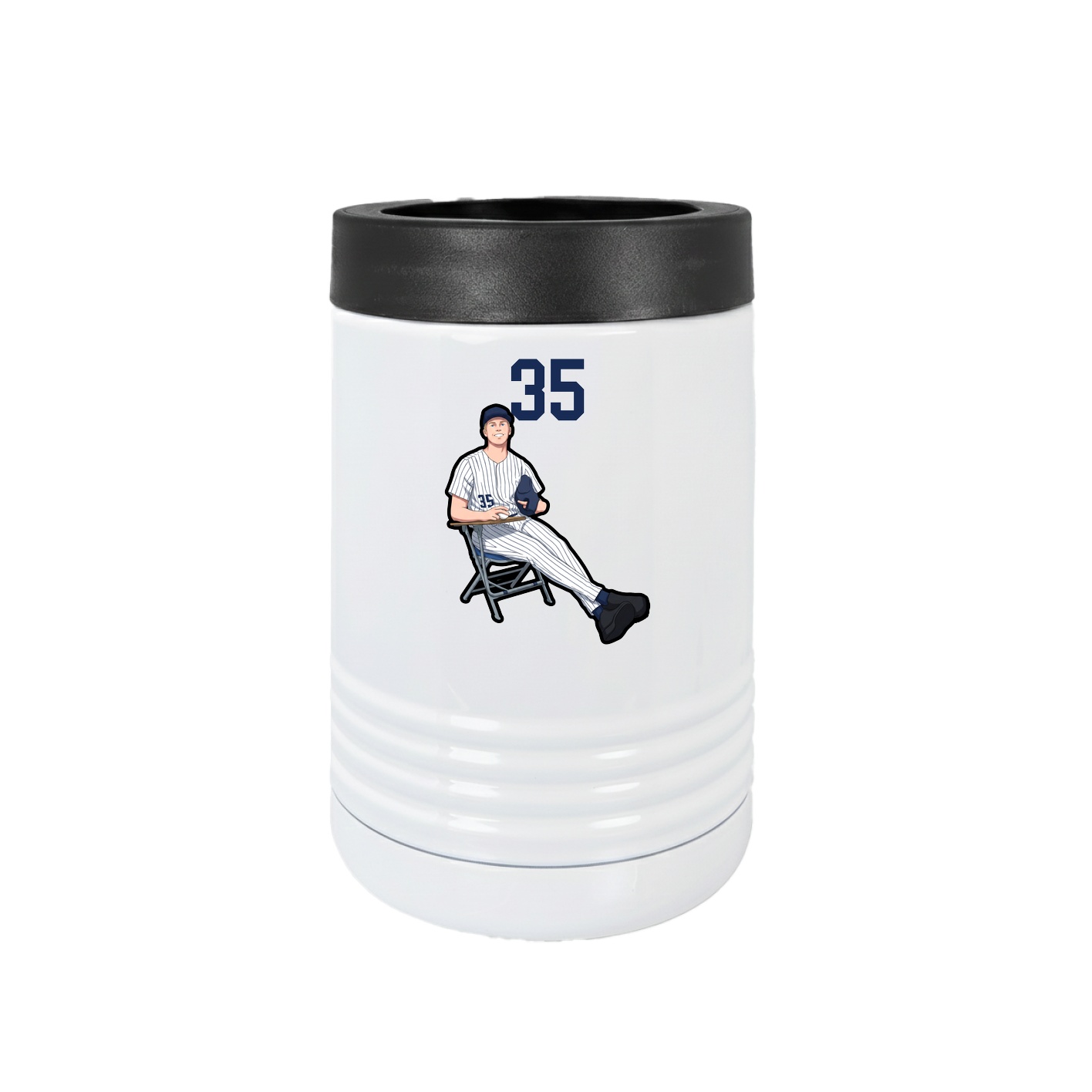 Beverage Holder — Number Top in White