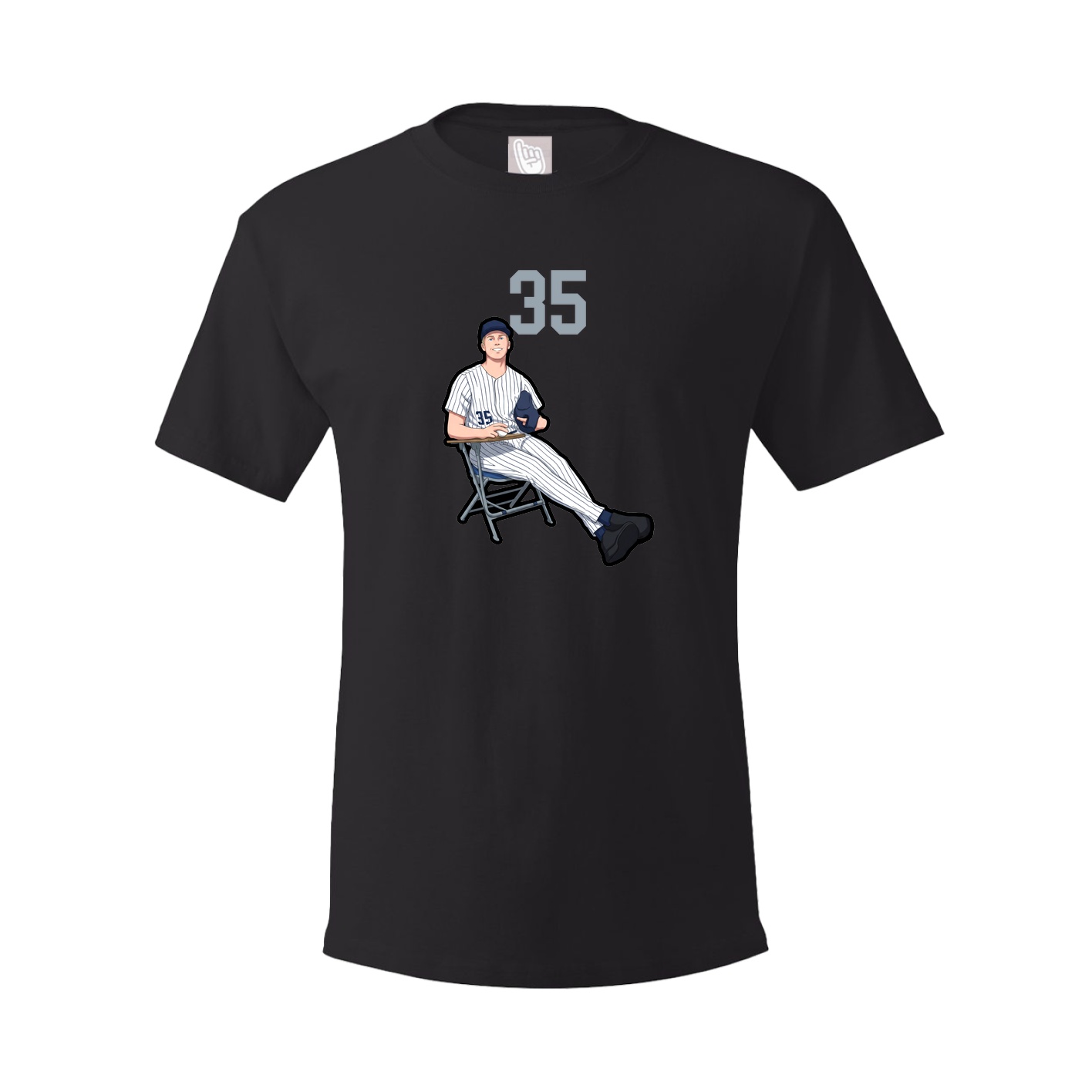 Tee — Number Top in Black