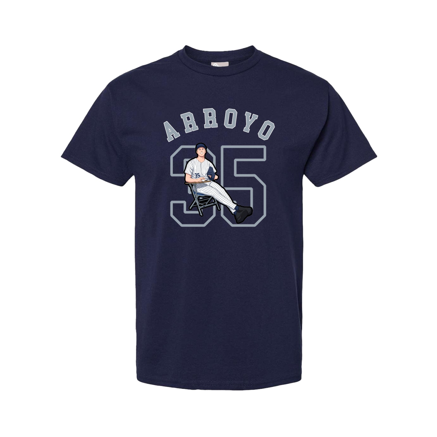 Youth Tee — Shirsey Arch in Navy