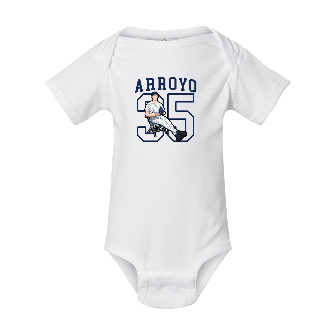 Baby Onesie — Shirsey in White