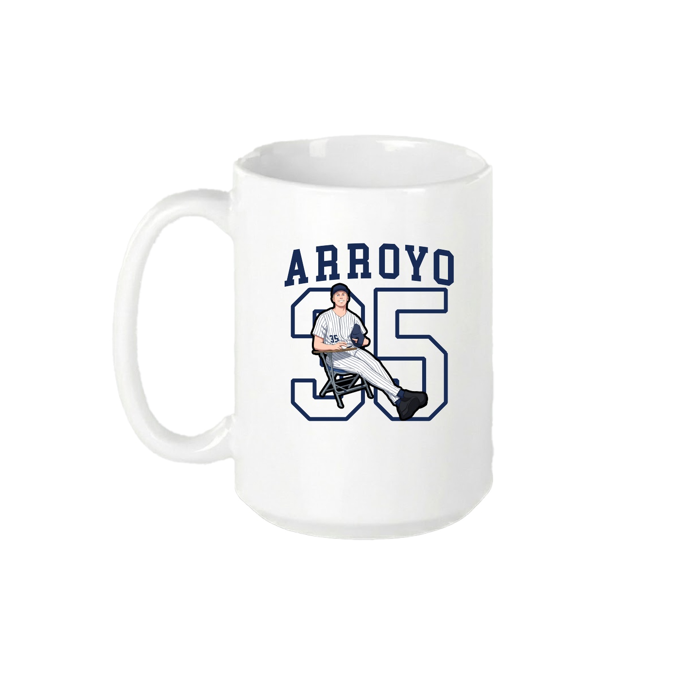 15oz Coffee Mug — Shirsey in White