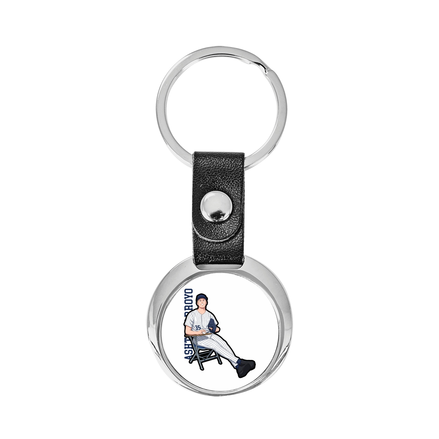 Key Chain — Name Vertical in Classic