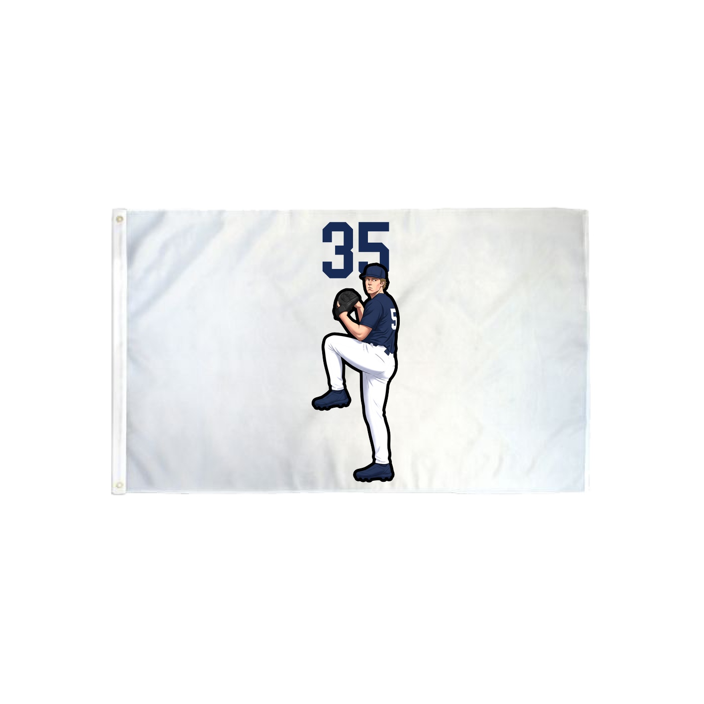 3x5 Flag — Number Top in Classic