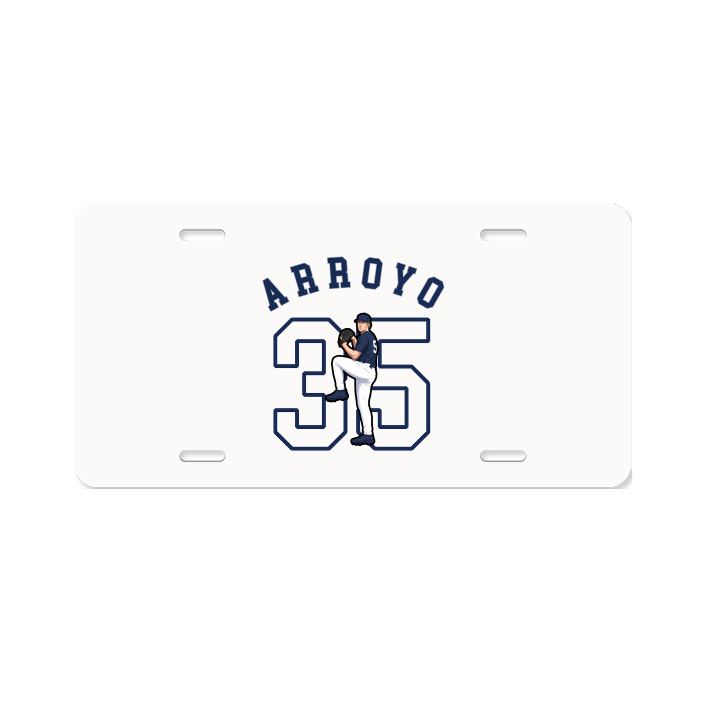 License Plate — Shirsey Arch in Classic
