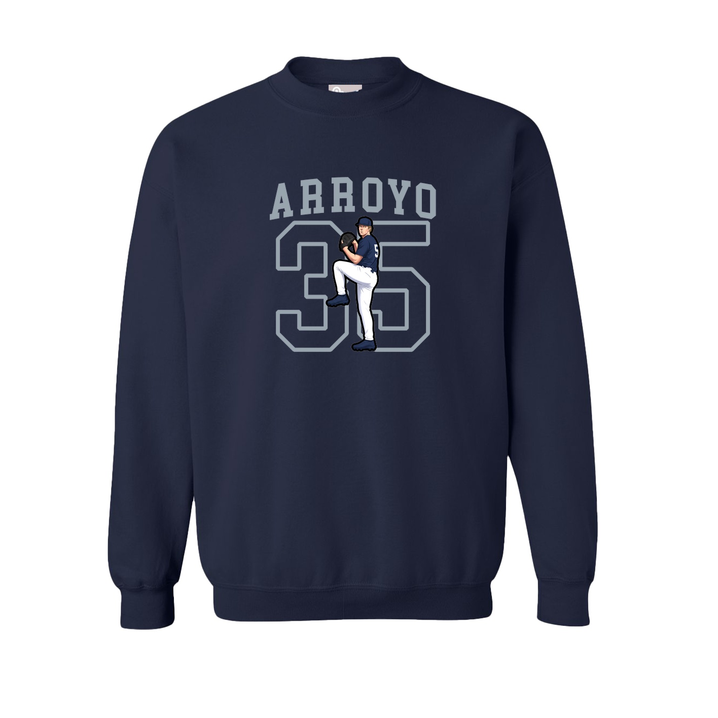 Fleece Crew — Shirsey in Navy