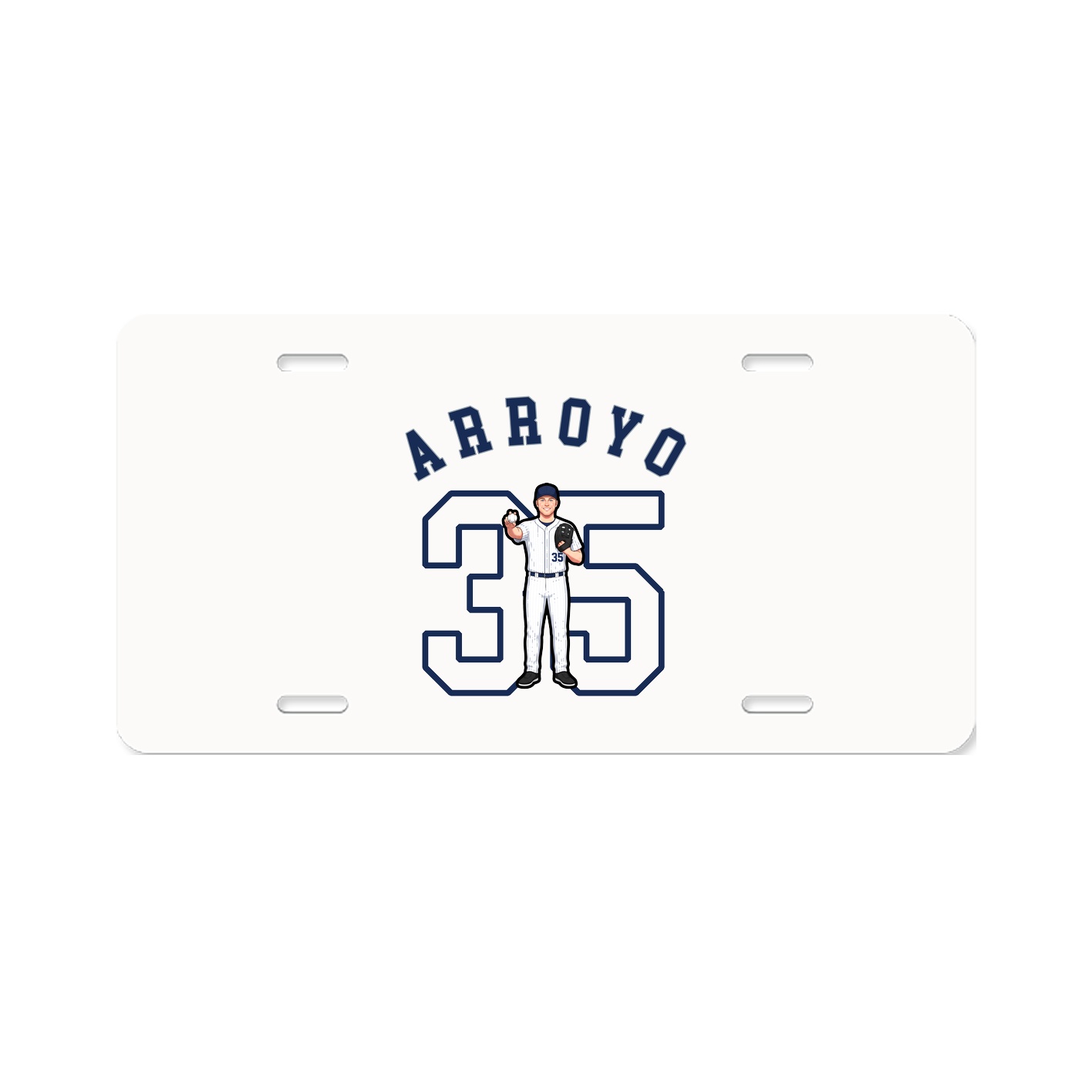 License Plate — Shirsey Arch in Classic