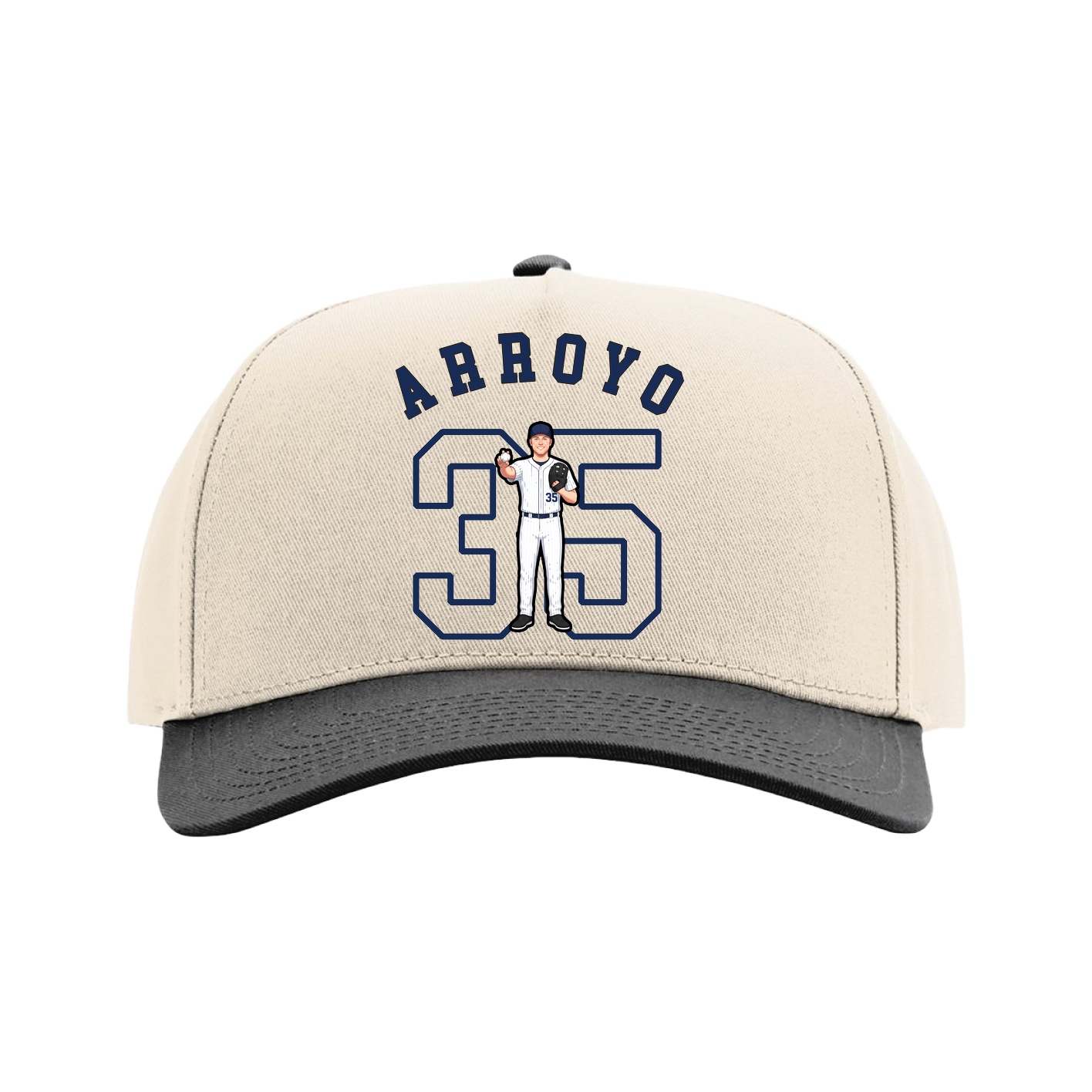 Full Fabric Five-Panel Champ Cap