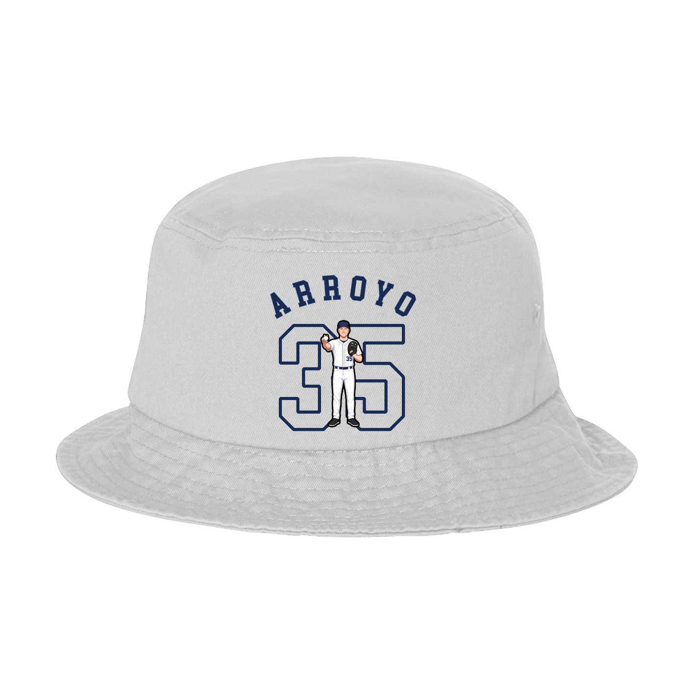 Bucket Cap — Shirsey Arch in White