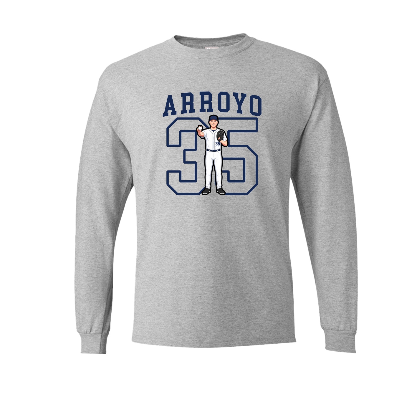 Long Sleeve Tee — Shirsey in Grey