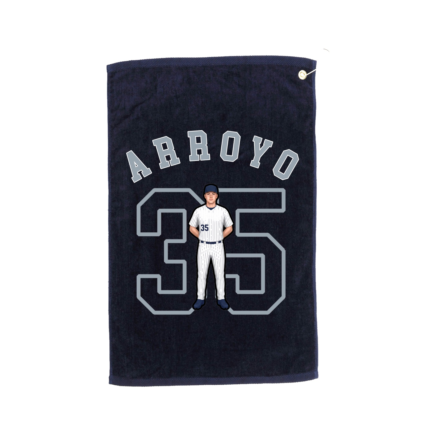 Golf Towel — Shirsey Arch in Navy