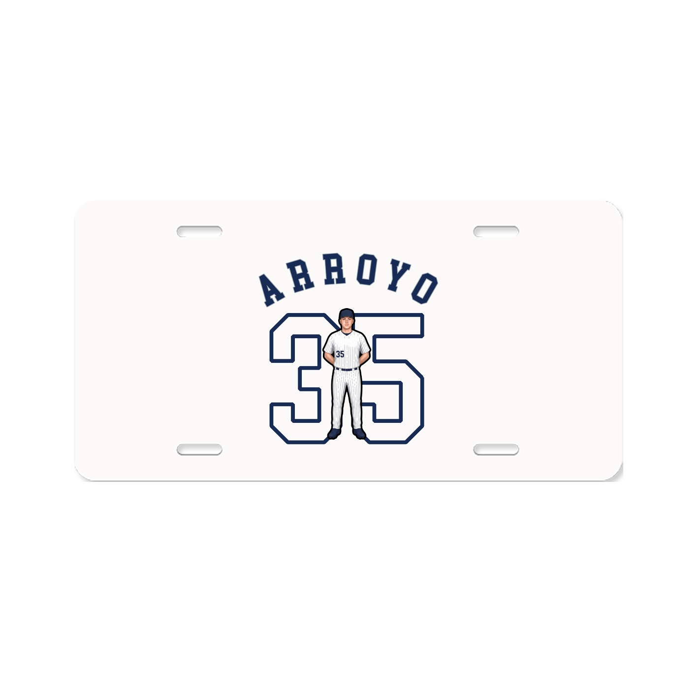 License Plate — Shirsey Arch in Classic