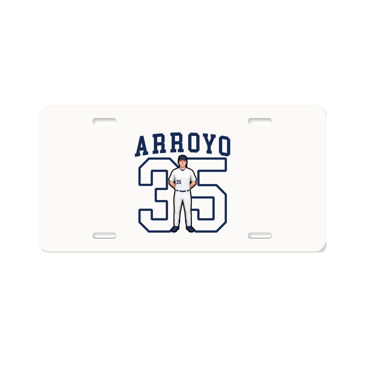 Aluminum License Plate
