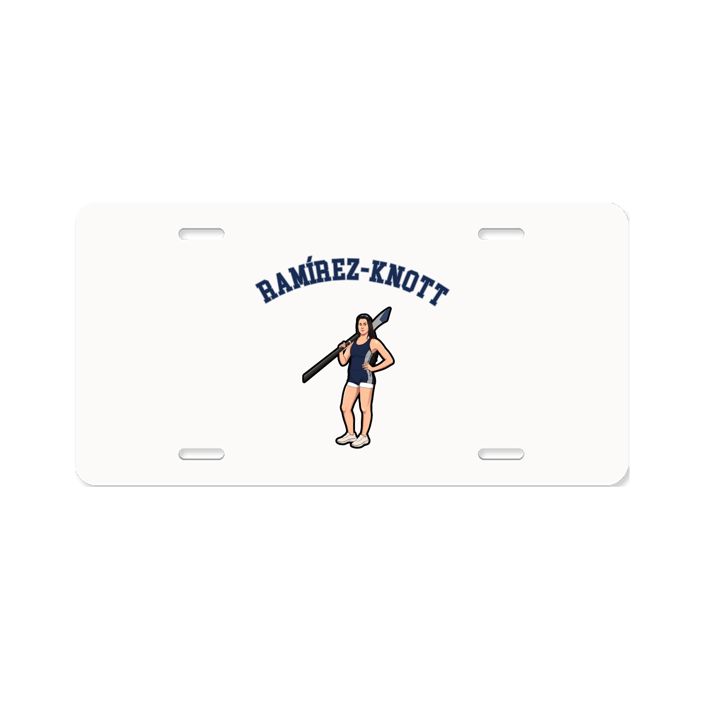 License Plate — Shirsey Arch in Classic