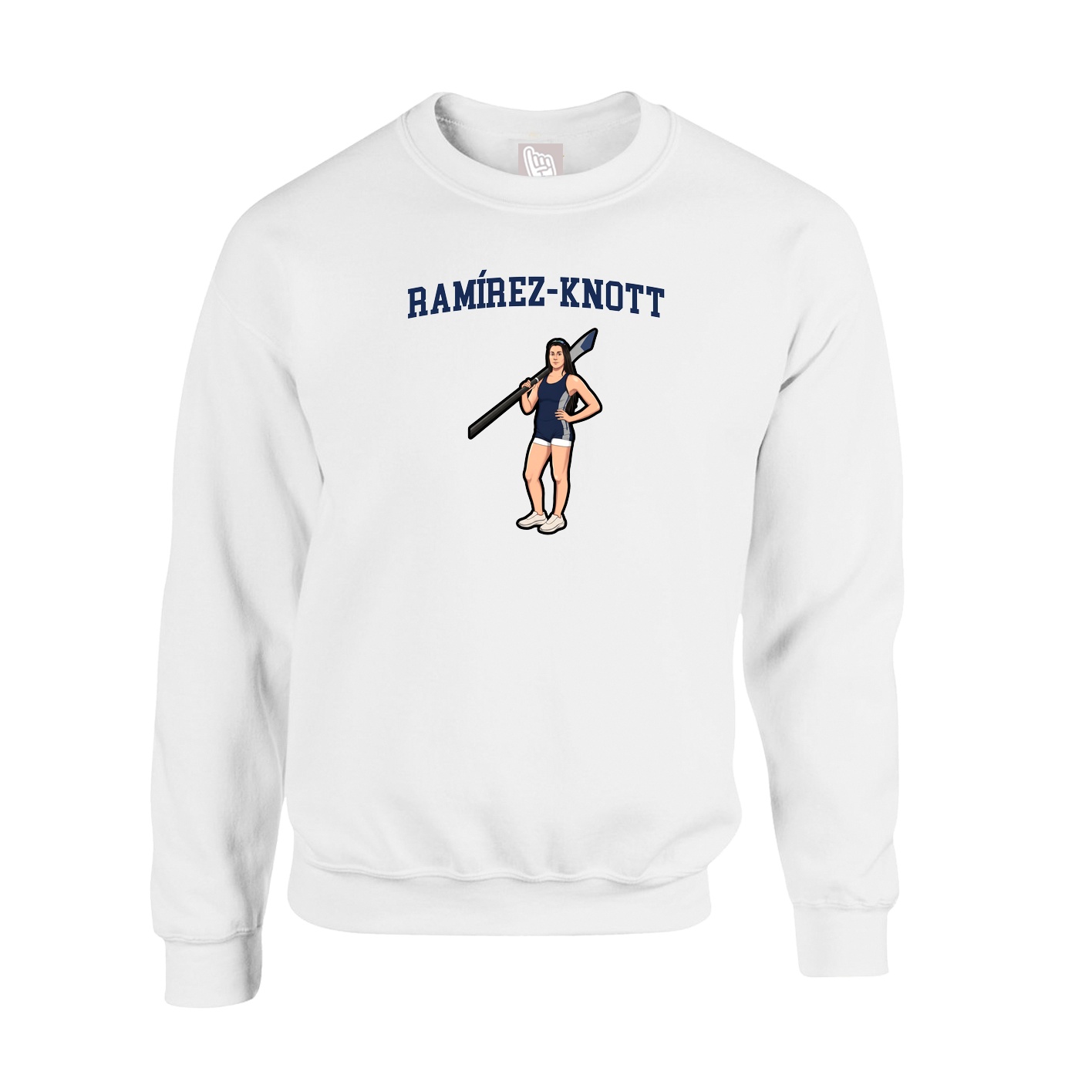 Fleece Crew — Shirsey in White