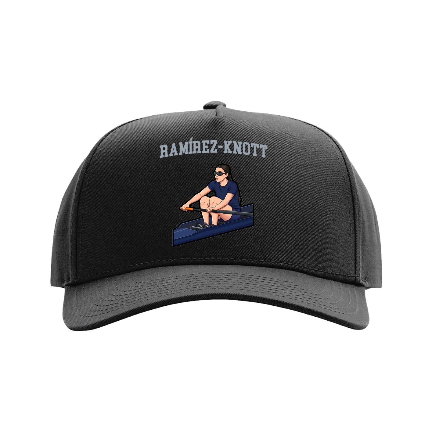 Full Fabric Five-Panel Champ Cap