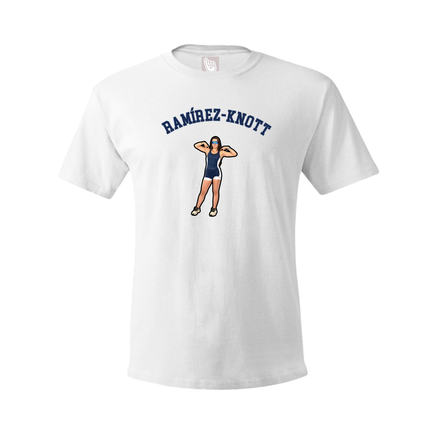 Youth Tee — Shirsey Arch in White