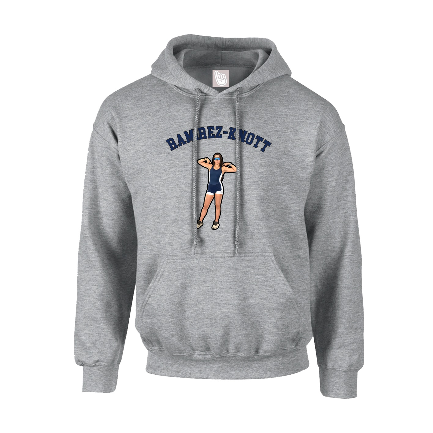 Hoodie — Shirsey Arch in Grey