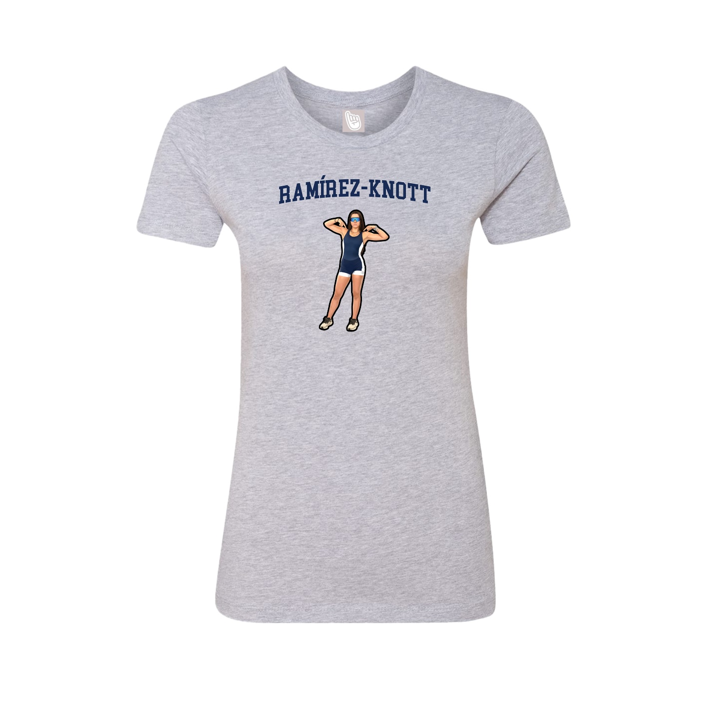 Womens Tee — Shirsey in Grey