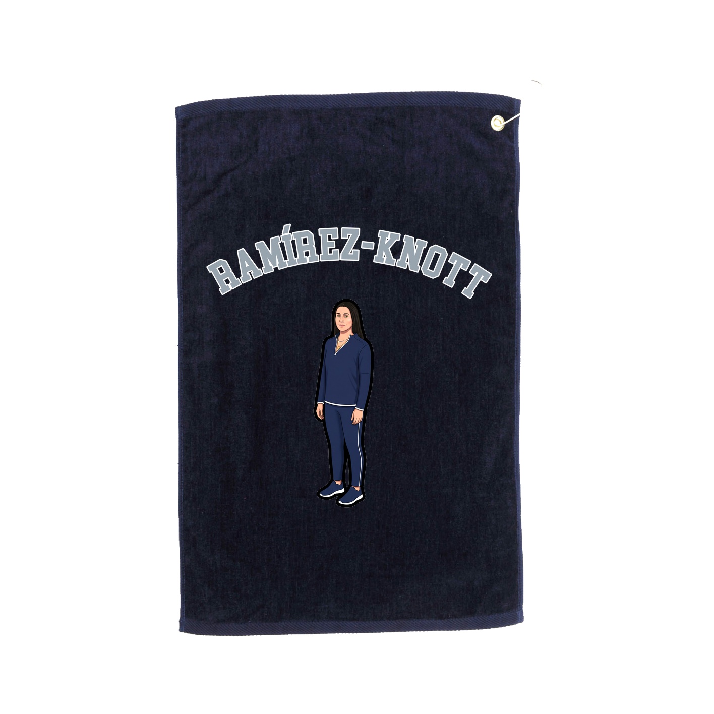 Golf Towel — Shirsey Arch in Navy