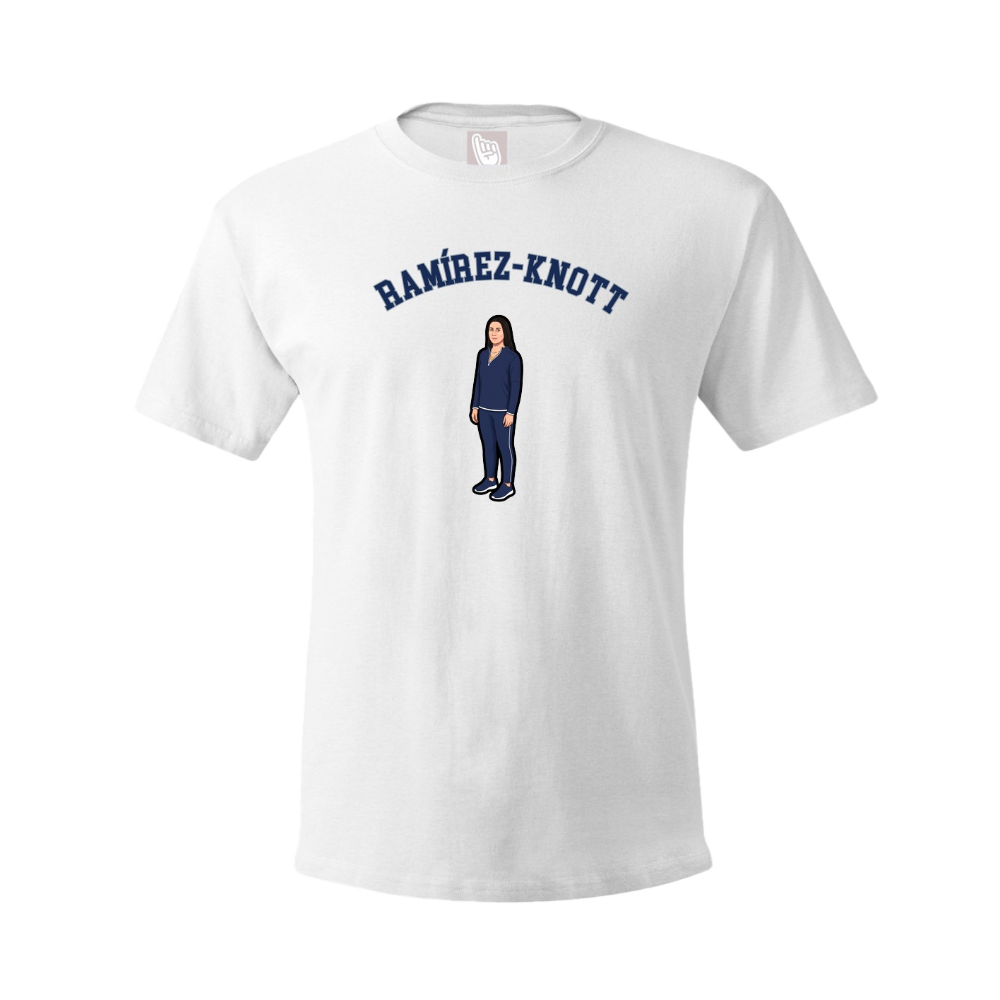 Tee — Shirsey Arch in White