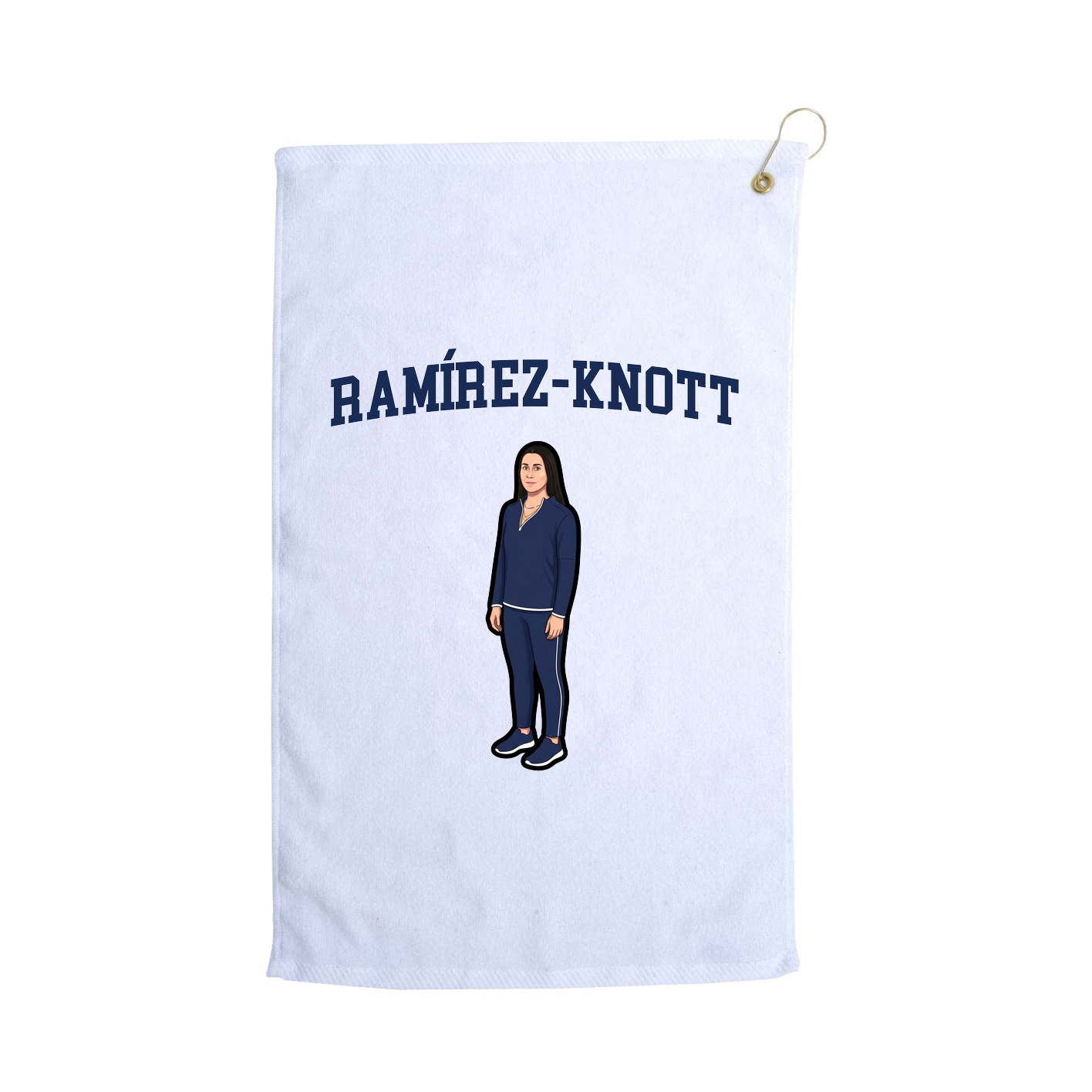 Golf Towel — Shirsey in White