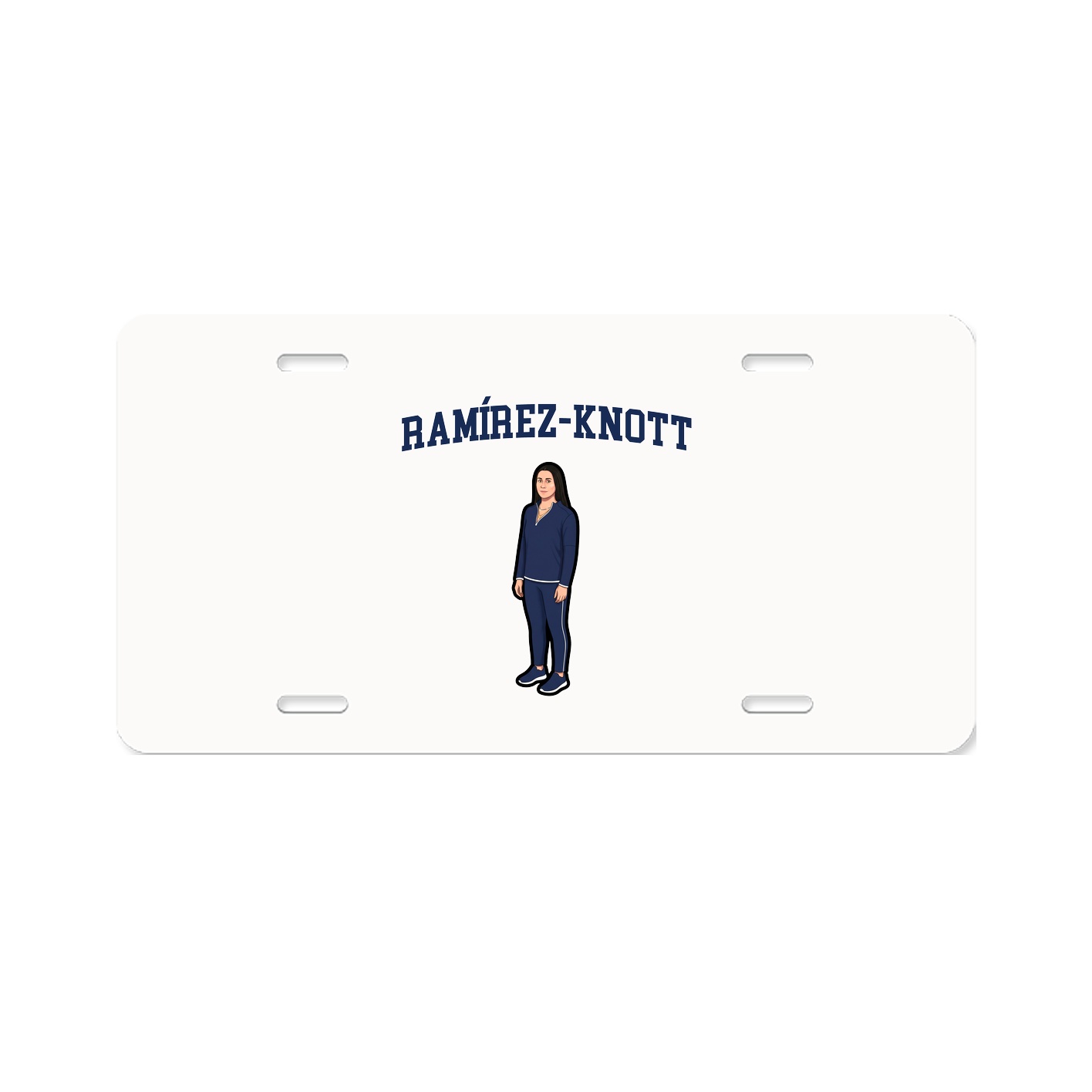 License Plate — Shirsey in Classic