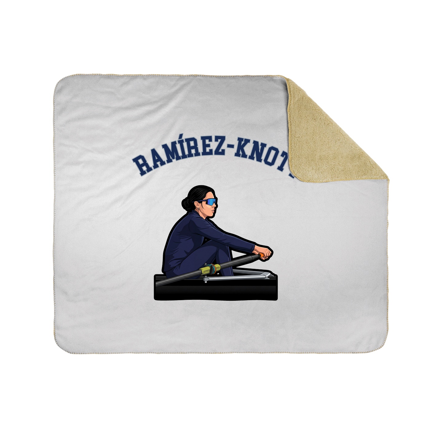 Throw Blanket — Shirsey Arch in White