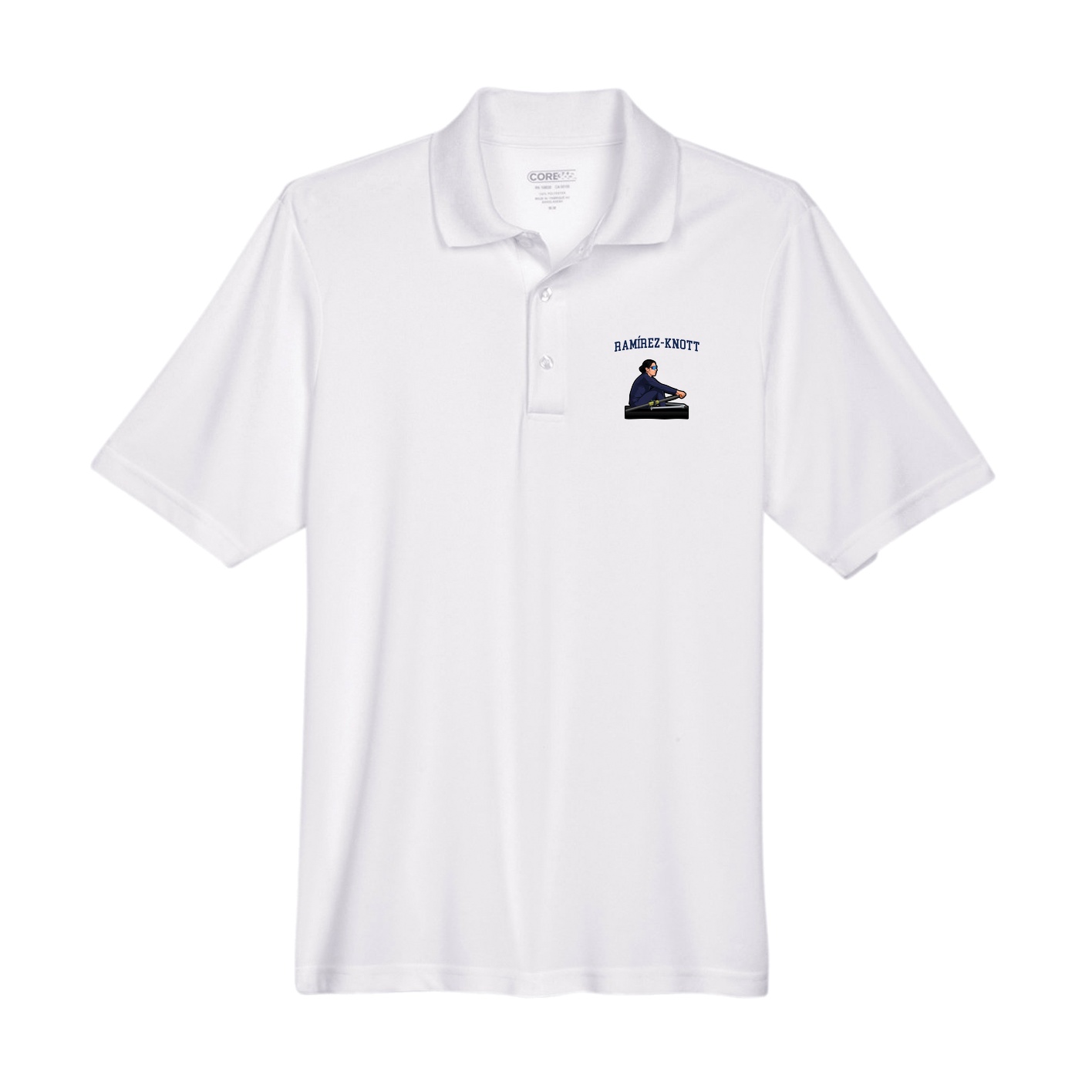 Performance Polo — Shirsey in White