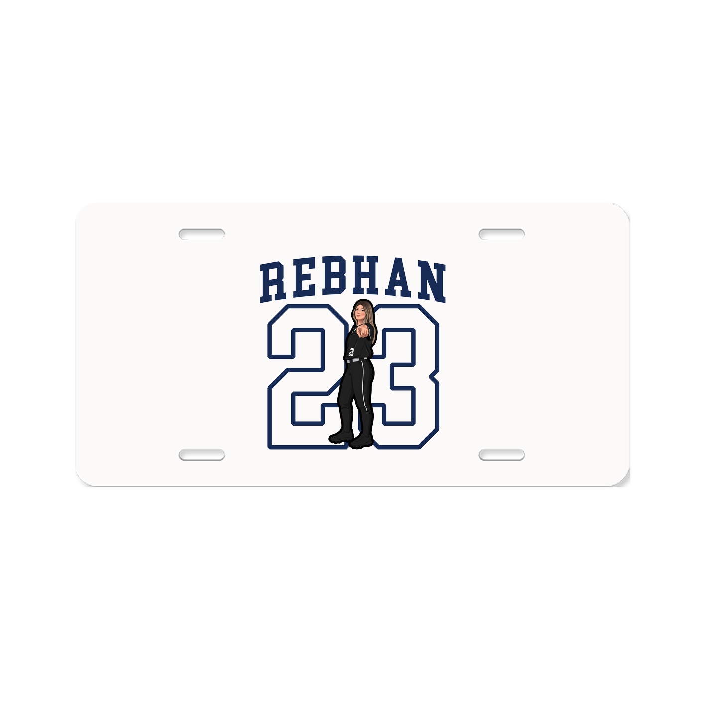 License Plate — Shirsey in Classic