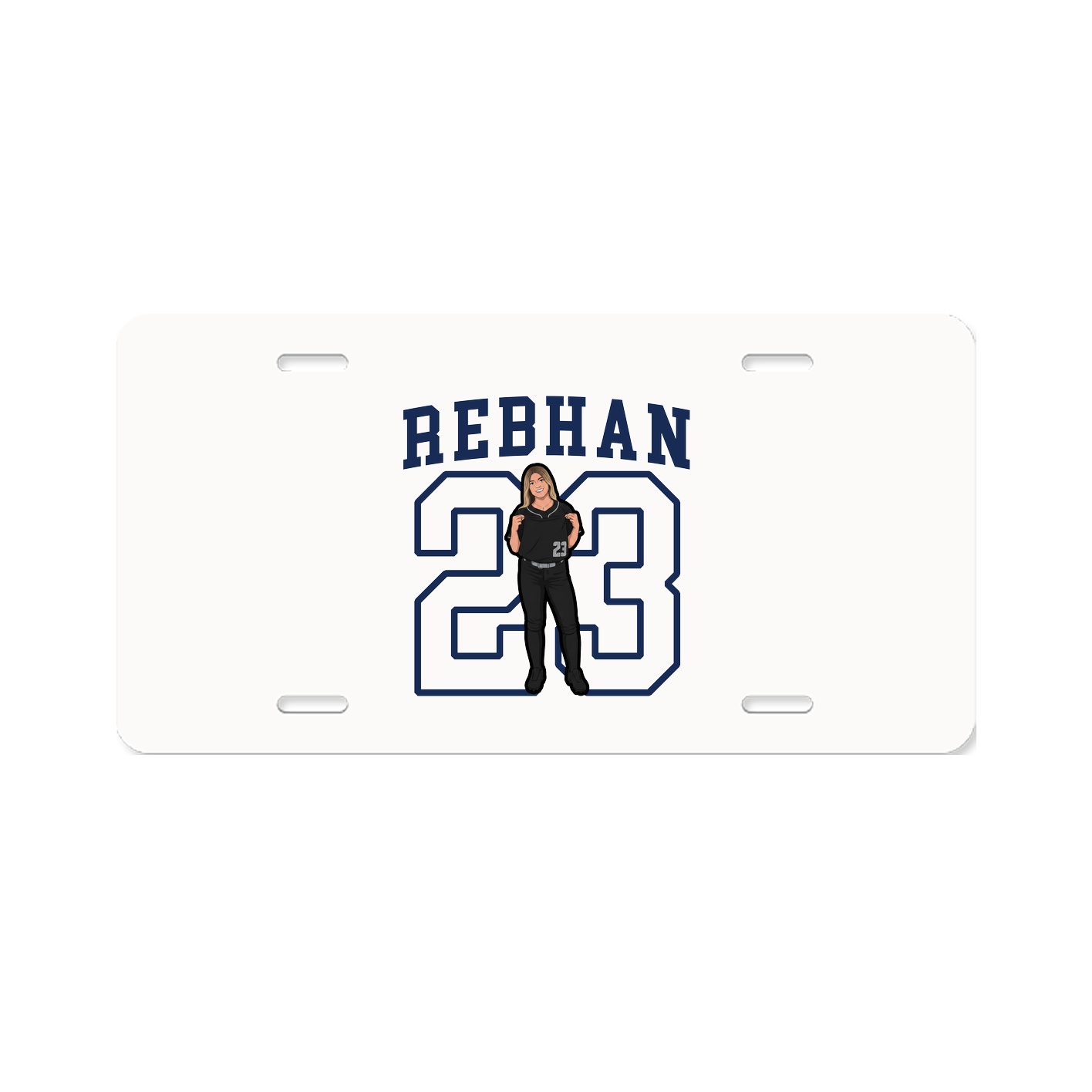 License Plate — Shirsey in Classic